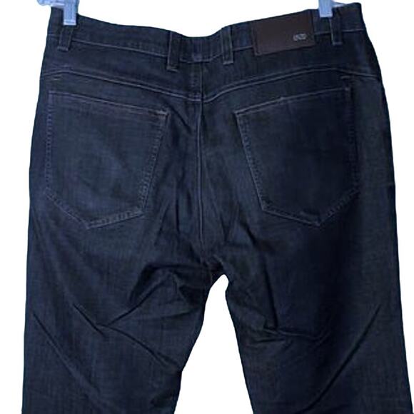 Enzo Jeans Mens Size 34" Waist Blue Denim Wash Straight Leg 5 Pocket Mid Rise - Picture 5 of 10
